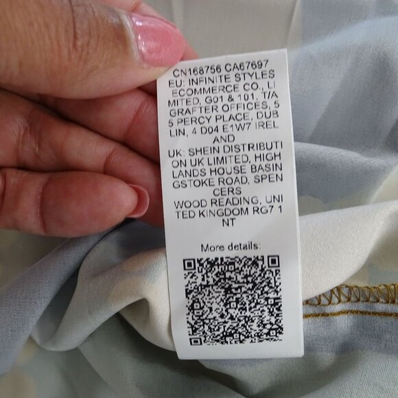 Emery Rose Retro-Inspired Tunic Top Women Size 2XL Earthy Wave Print NEW - Picture 9 of 12